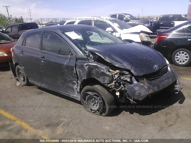 2T1LE4EE6CC021844 - 2012 TOYOTA COROLLA MATRIX S GRAY photo 1