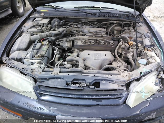 1HGCD5652RA000267 - 1994 HONDA ACCORD EX/EX-R GREEN photo 10