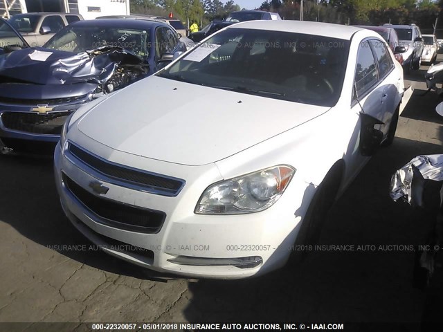 1G1ZC5E00AF186733 - 2010 CHEVROLET MALIBU 1LT 白色 照片 2