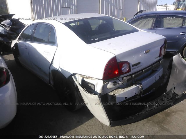 1G1ZC5E00AF186733 - 2010 CHEVROLET MALIBU 1LT 白色 照片 3