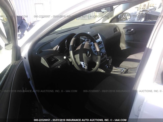 1G1ZC5E00AF186733 - 2010 CHEVROLET MALIBU 1LT 白色 照片 5