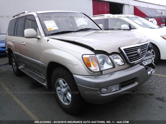 JT6HT00W6X0055097 - 1999 LEXUS LX 470 TAN photo 1