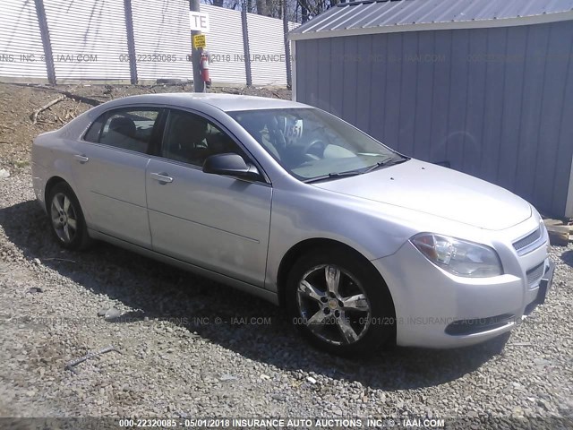 1G1ZB5E18BF150835 - 2011 CHEVROLET MALIBU LS 银色 照片 1