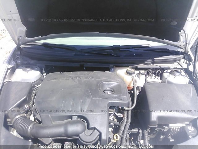 1G1ZB5E18BF150835 - 2011 CHEVROLET MALIBU LS 银色 照片 10