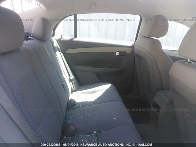 1G1ZB5E18BF150835 - 2011 CHEVROLET MALIBU LS 银色 照片 8