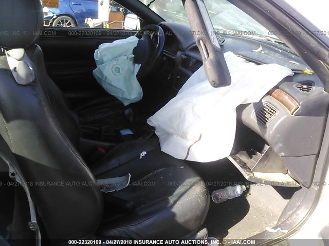 2T1FF28P2YC403050 - 2000 TOYOTA CAMRY SOLARA SE/SLE ვერცხლისფერი ფოტო 5