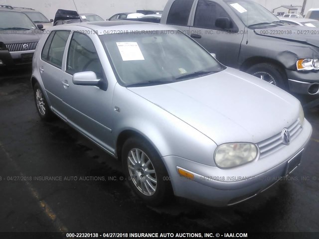 9BWGK61J134065557 - 2003 VOLKSWAGEN GOLF GLS SILVER photo 1