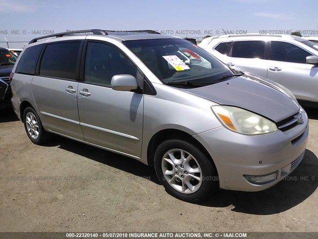 5TDBA22C75S042145 - 2005 TOYOTA SIENNA XLE/XLE LIMITED SILVER photo 1