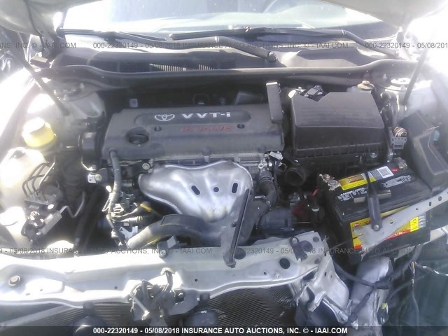 4T1BE46K67U653506 - 2007 TOYOTA CAMRY NEW GENERAT CE/LE/XLE/SE SILVER photo 10