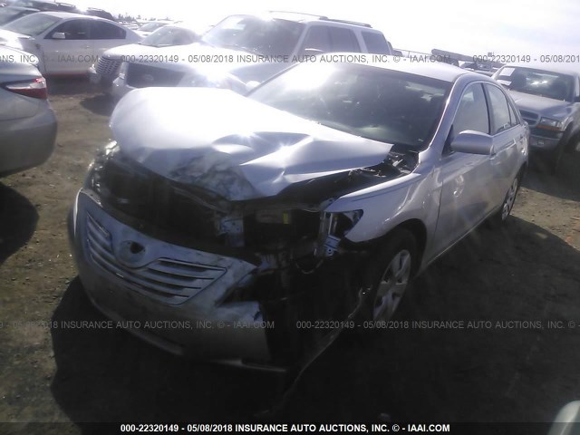 4T1BE46K67U653506 - 2007 TOYOTA CAMRY NEW GENERAT CE/LE/XLE/SE SILVER photo 2