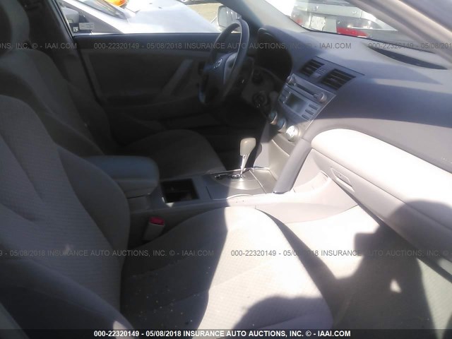 4T1BE46K67U653506 - 2007 TOYOTA CAMRY NEW GENERAT CE/LE/XLE/SE SILVER photo 5