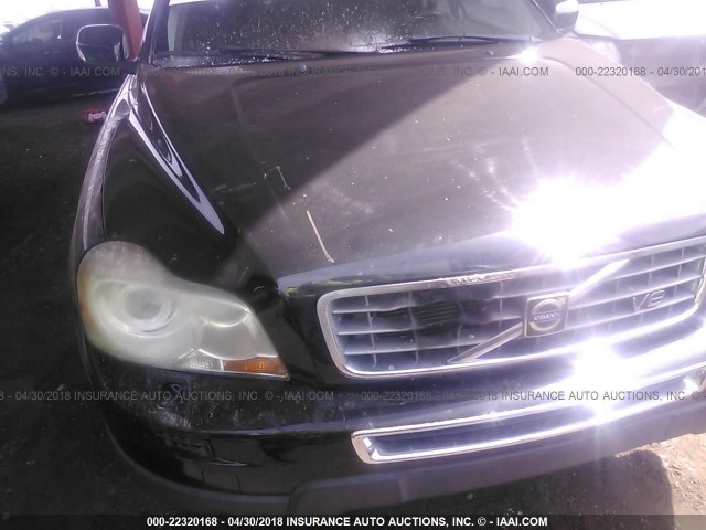 YV4CZ852471336277 - 2007 VOLVO XC90 V8 BLACK photo 6