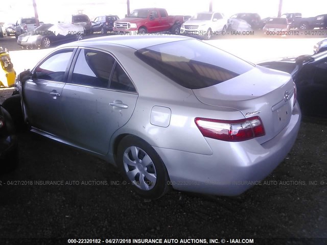 4T1BE46K58U226688 - 2008 TOYOTA CAMRY CE/LE/XLE/SE SILVER photo 3
