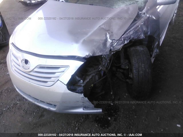 4T1BE46K58U226688 - 2008 TOYOTA CAMRY CE/LE/XLE/SE SILVER photo 6