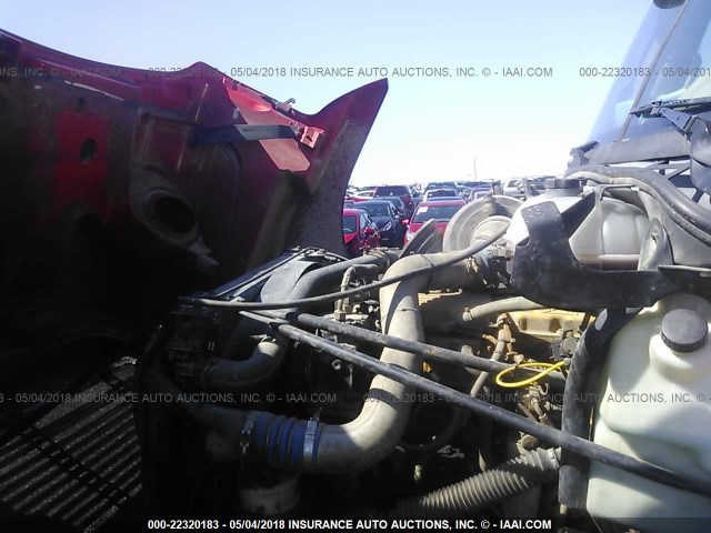 1FUYNWEB5YLB34560 - 2000 FREIGHTLINER CONVENTIONAL FLC112 RED photo 9