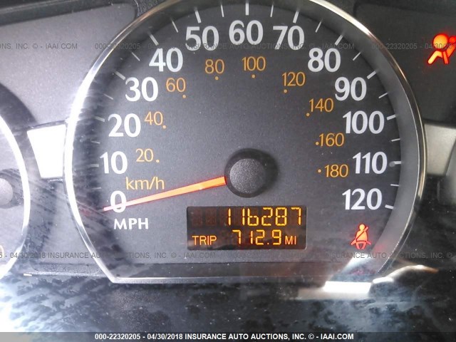 1G8AJ55F27Z167441 - 2007 SATURN ION LEVEL 2 Dəniz mavisi foto 7