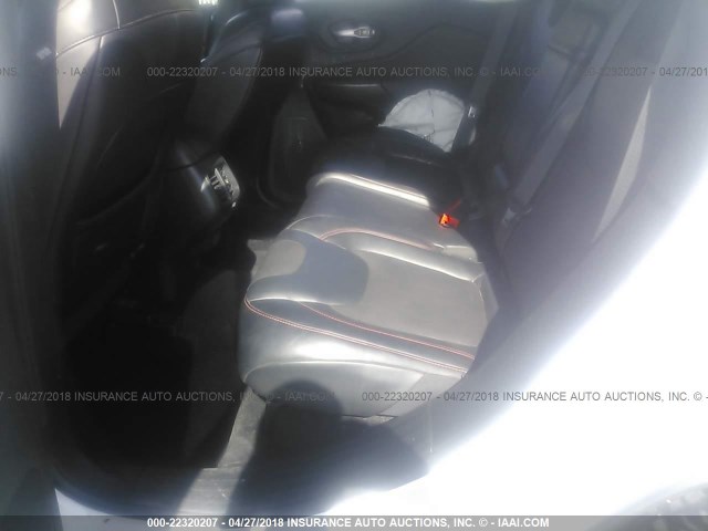 1C4PJMBS4EW239606 - 2014 JEEP CHEROKEE TRAILHAWK თეთრი ფოტო 8