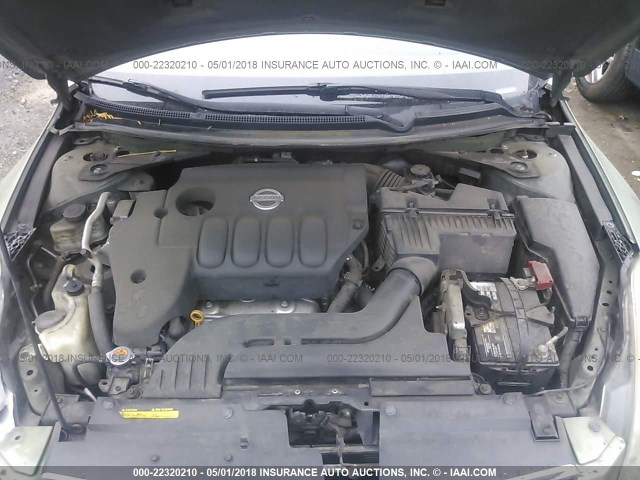 1N4AL21E37N432120 - 2007 NISSAN ALTIMA 2.5/2.5S GREEN photo 10