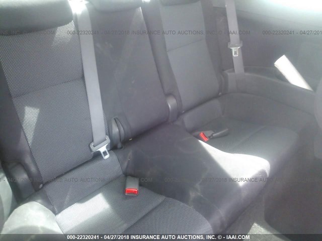 JTKDE167680232796 - 2008 TOYOTA SCION TC 灰色 照片 8
