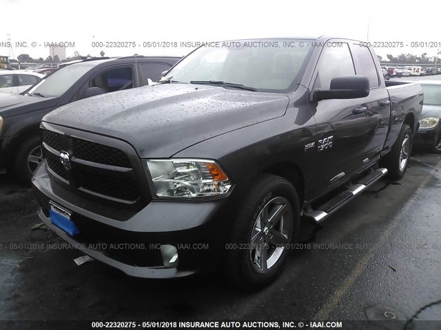 1C6RR6FT6GS333021 - 2016 RAM 1500 ST GRAY photo 2