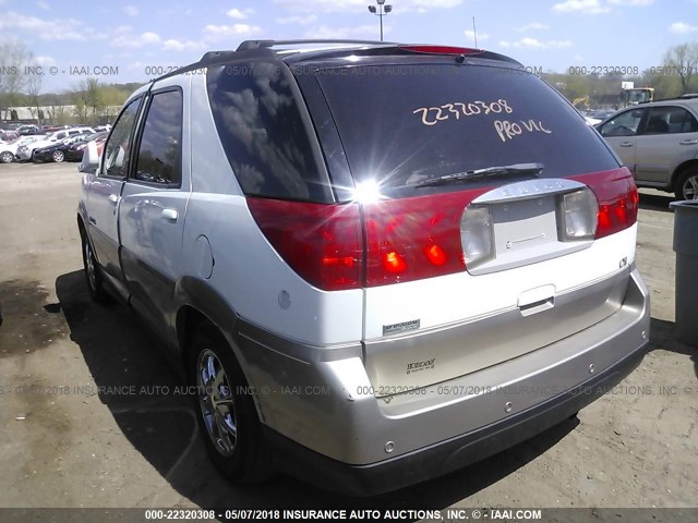 3G5DB03E92S607360 - 2002 BUICK RENDEZVOUS CX/CXL WHITE photo 3