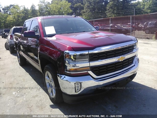 3GCPCREC4HG244089 - 2017 CHEVROLET SILVERADO C1500 LT RED photo 1