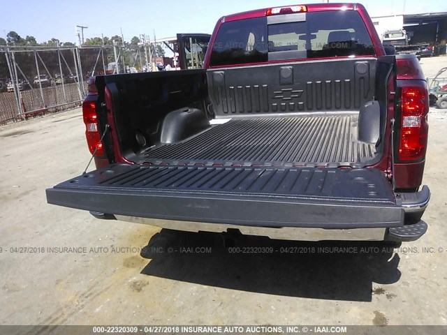 3GCPCREC4HG244089 - 2017 CHEVROLET SILVERADO C1500 LT RED photo 8