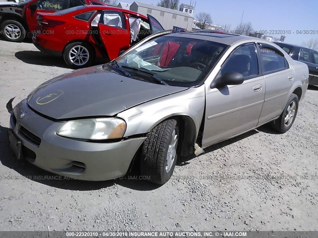 1B3EL46X92N341638 - 2002 DODGE STRATUS SE PLUS TAN photo 2