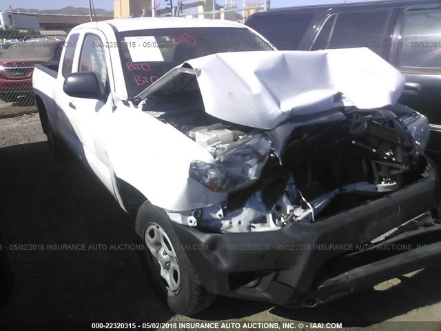 5TFTX4CN5FX060573 - 2015 TOYOTA TACOMA ACCESS CAB Weiß Foto 6