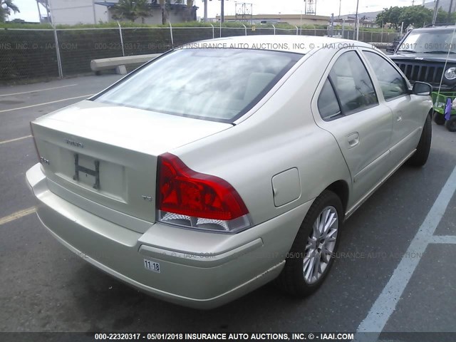 YV1RS547952437295 - 2005 VOLVO S60 T5 GREEN photo 4