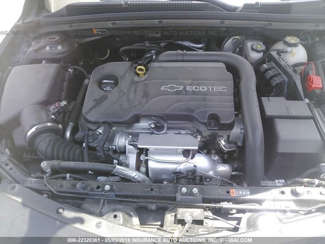 1G1ZB5ST2HF224667 - 2017 CHEVROLET MALIBU LS შავი ფოტო 10