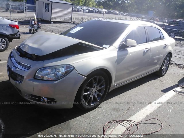 1G1ZK57739F219104 - 2009 CHEVROLET MALIBU LTZ TAN photo 2