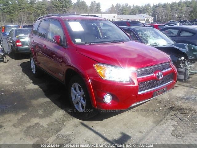 2T3DF4DV2CW199212 - 2012 TOYOTA RAV4 LIMITED Qırmızı foto 1