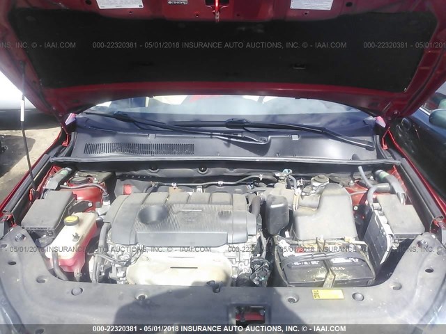 2T3DF4DV2CW199212 - 2012 TOYOTA RAV4 LIMITED Qırmızı foto 10