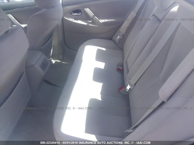 4T4BE46K09R062595 - 2009 TOYOTA CAMRY SE/LE/XLE 金色 照片 8