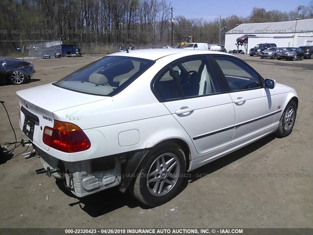 WBAAM3340YFP72450 - 2000 BMW 323 I WHITE photo 4