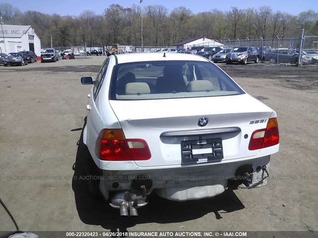 WBAAM3340YFP72450 - 2000 BMW 323 I WHITE photo 6