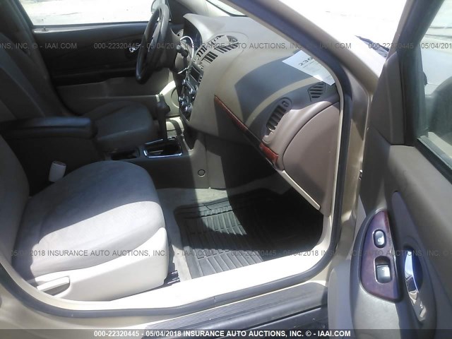 1G1ZS58F67F127844 - 2007 CHEVROLET MALIBU LS თაფლისფერი ფოტო 5