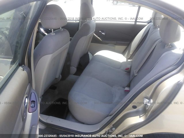 1G1ZS58F67F127844 - 2007 CHEVROLET MALIBU LS თაფლისფერი ფოტო 8