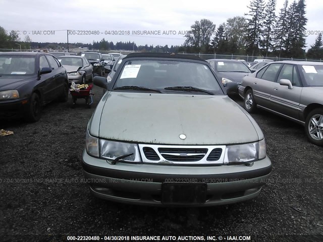 YS3DD78H5Y7012892 - 2000 SAAB 9-3 GREEN photo 6