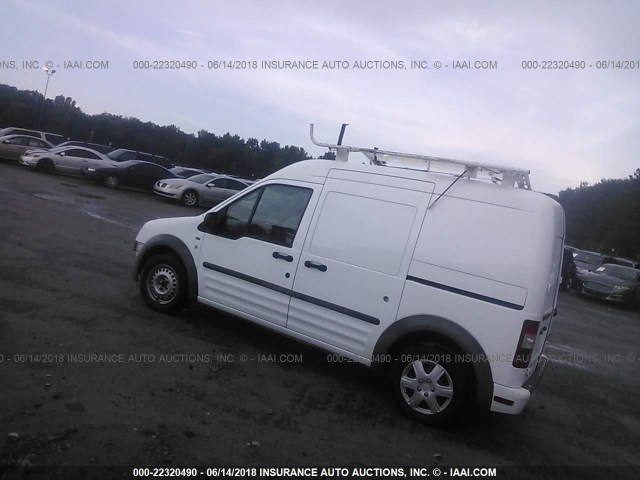 NM0LS7BNXBT043414 - 2011 FORD TRANSIT CONNECT XLT WHITE photo 3