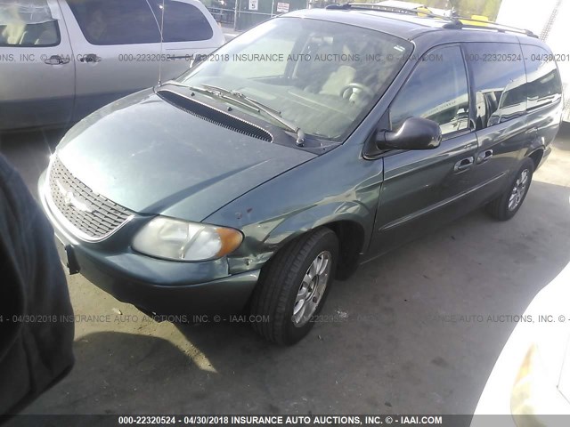 2C8GP44L53R375185 - 2003 CHRYSLER TOWN & COUNTRY LX GRAY photo 2