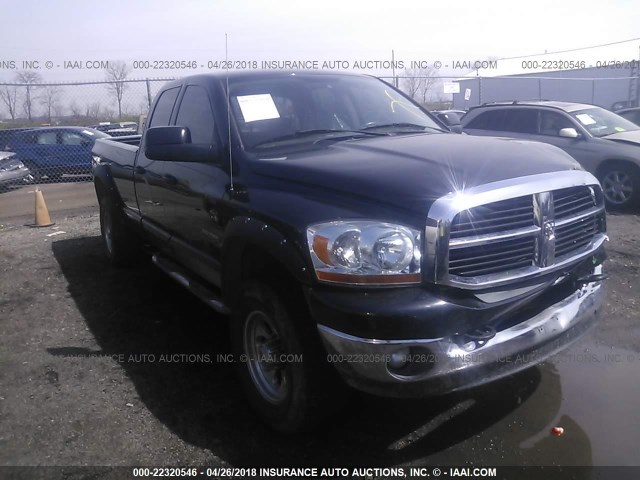 1D7KS28D06J213769 - 2006 DODGE RAM 2500 ST/SLT BLACK photo 1