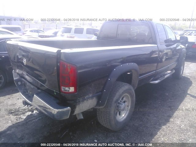 1D7KS28D06J213769 - 2006 DODGE RAM 2500 ST/SLT 黑色 照片 4