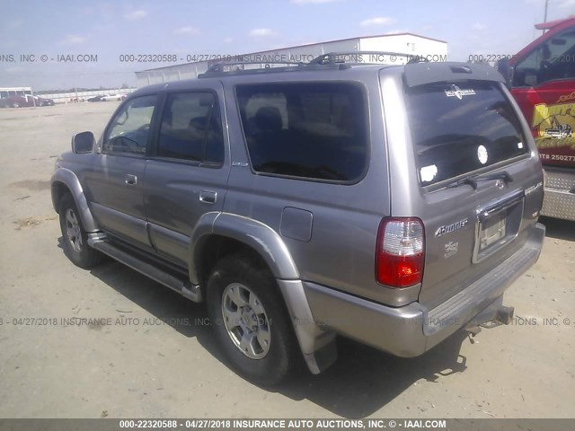 JT3HN87R720364107 - 2002 TOYOTA 4RUNNER LIMITED BEIGE photo 3