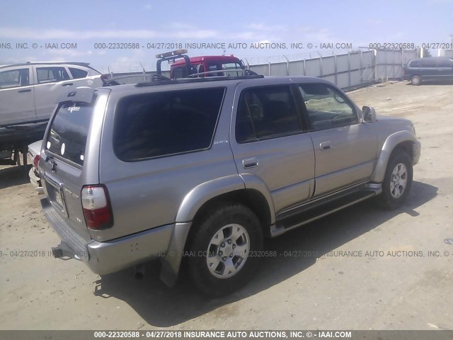 JT3HN87R720364107 - 2002 TOYOTA 4RUNNER LIMITED BEIGE photo 4