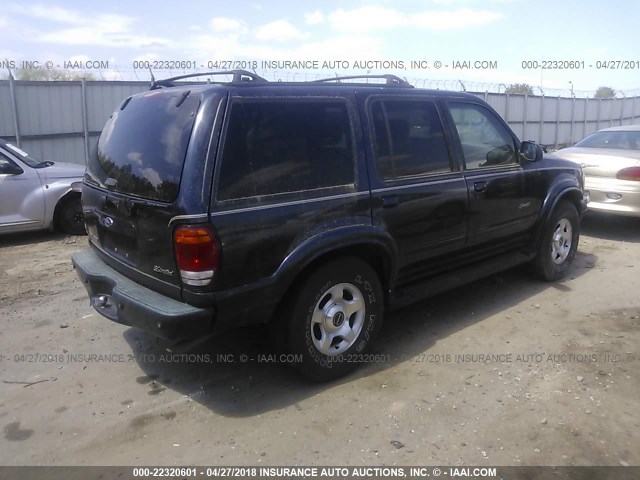 1FMDU75E8YZA76278 - 2000 FORD EXPLORER LIMITED 深蓝色 照片 4