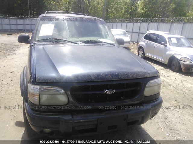 1FMDU75E8YZA76278 - 2000 FORD EXPLORER LIMITED 深蓝色 照片 6