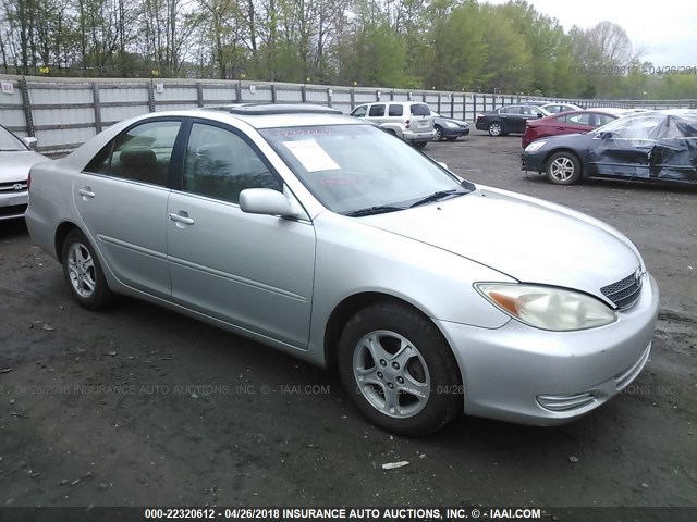 4T1BE32K33U765271 - 2003 TOYOTA CAMRY LE/XLE/SE 银色 照片 1