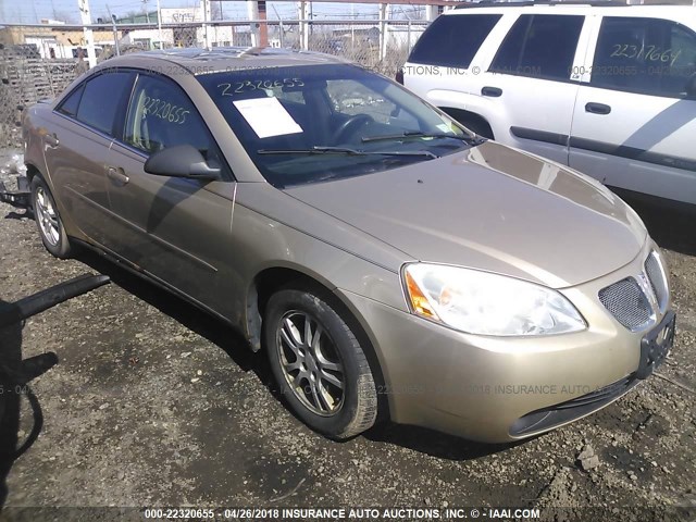 1G2ZG528354165497 - 2005 PONTIAC G6 TAN photo 1